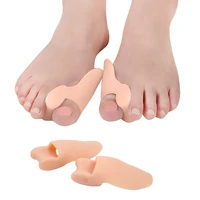 1 4pair orthopedic big toe separators finger hallux valgus corrector spreader toe separator bunion corrector feet care stretcher