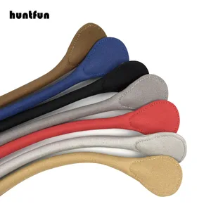 2020 Huntfun новая длинная короткая круглая однотонная парусиновая тканевая ручка для Obag Классическая мини-сумка с О-образным ремешком женские сумки на плечо