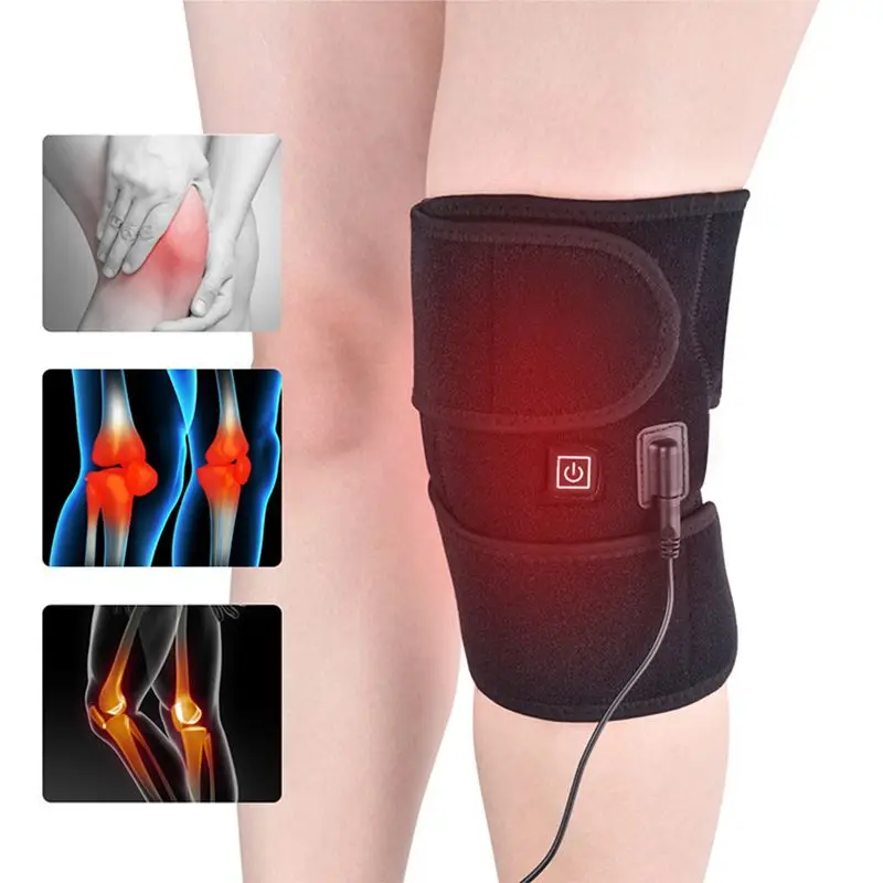 

Dropship Arthritis Knee Support Brace Infrared Heating Therapy Kneepad for Relieve Knee Joint Pain Knee Rehabilitation