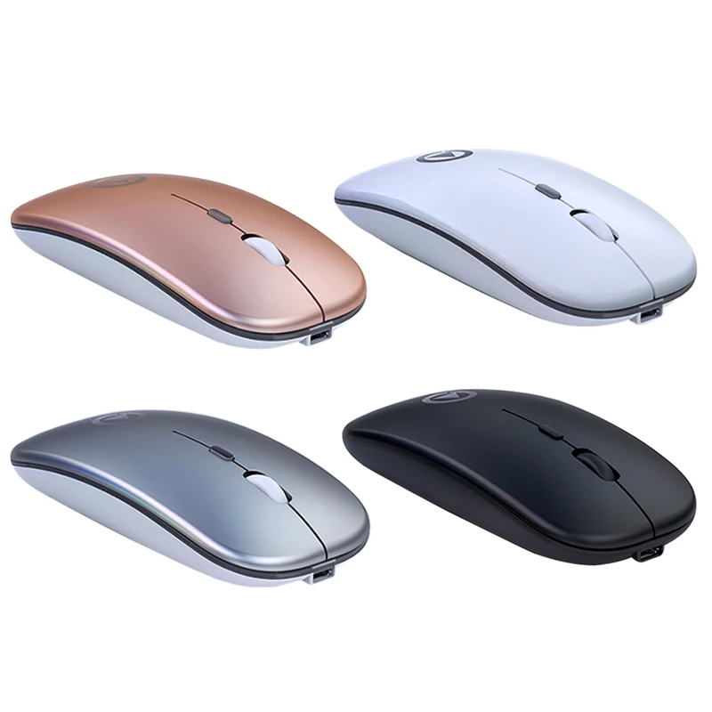 

Wireless Mouse For Laptop Lightweight Portable Bluetooth Rechargeable Mute Wireless Mouse Suitable for Office .