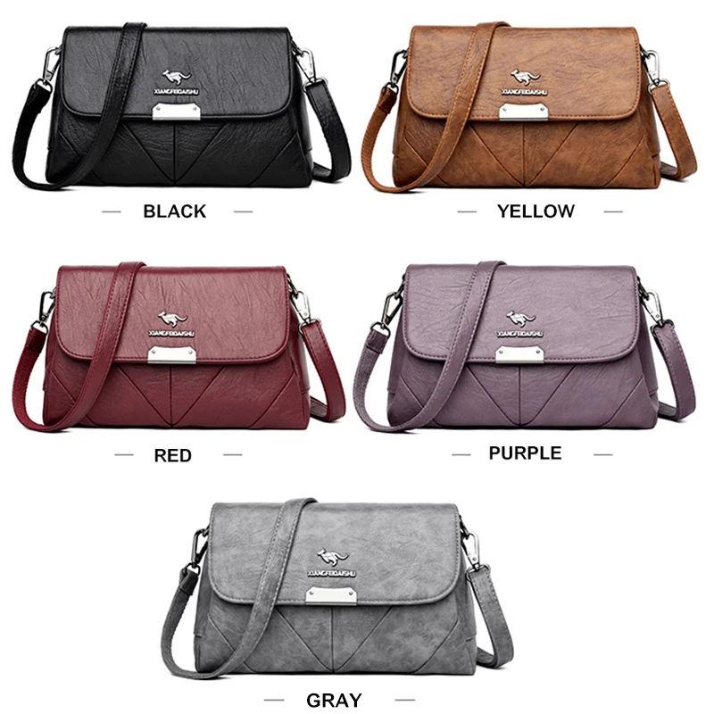 

New Elegant Shoulder Bag Women Handbags Designer Fashion Messenger Bag Women Leather Crossbody Bags for Women SAC A MAIN Femme