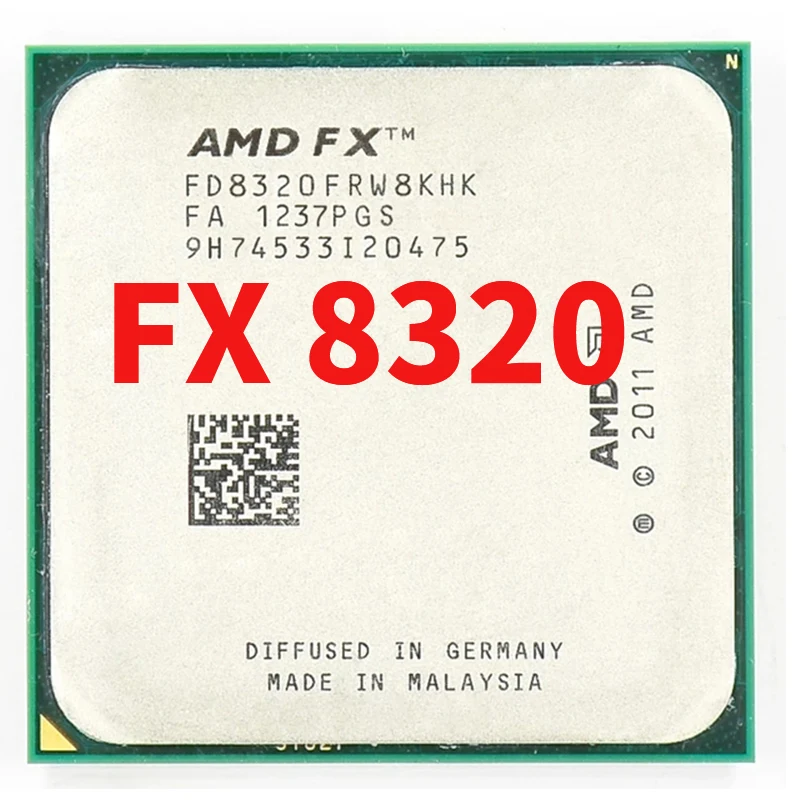 

Процессор AMD FX 8320 3,5 ГГц Восьмиядерный 3,5G/8M/125W Разъем AM3 +