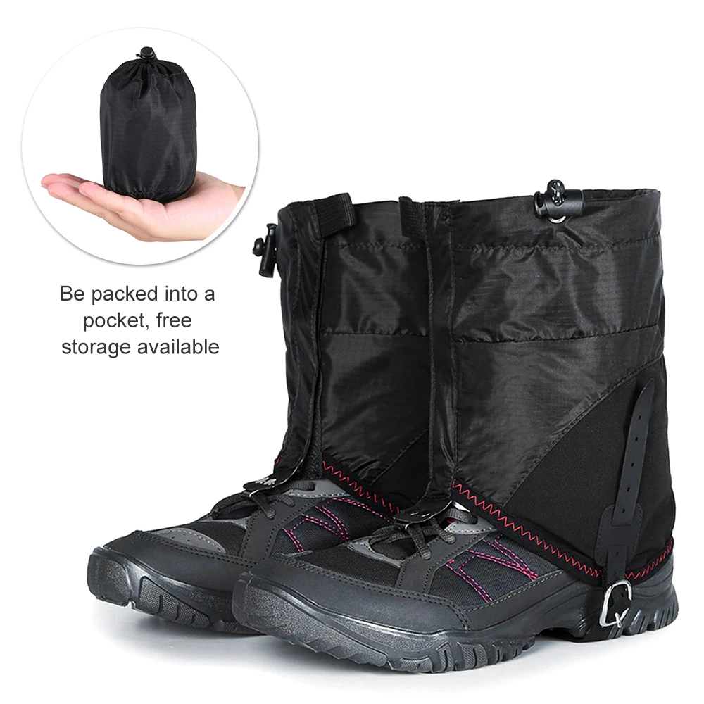 Уличные леггинсы для снега лыжные гетры водонепроницаемая короткая защита ног