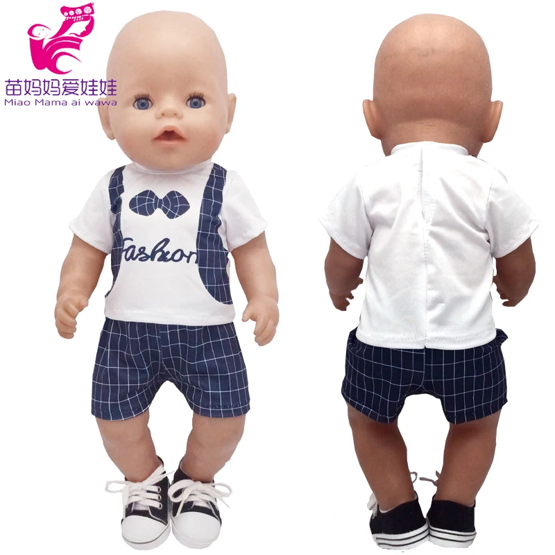 

43cm Baby Doll Boy Clothes Children Girl Gifts Toys Doll Costumes