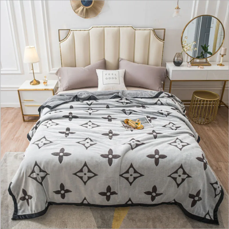 

Фланелевое Одеяло с цветочным узором, s коралловый флис, покрывало для дивана, мягкое теплое покрывало для кровати, домашний текстиль