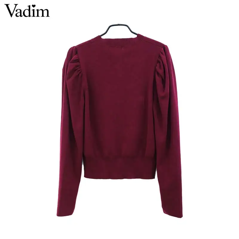 Женское элегантное платье vadim трикотажные кардиганы с пуговицами и круглым