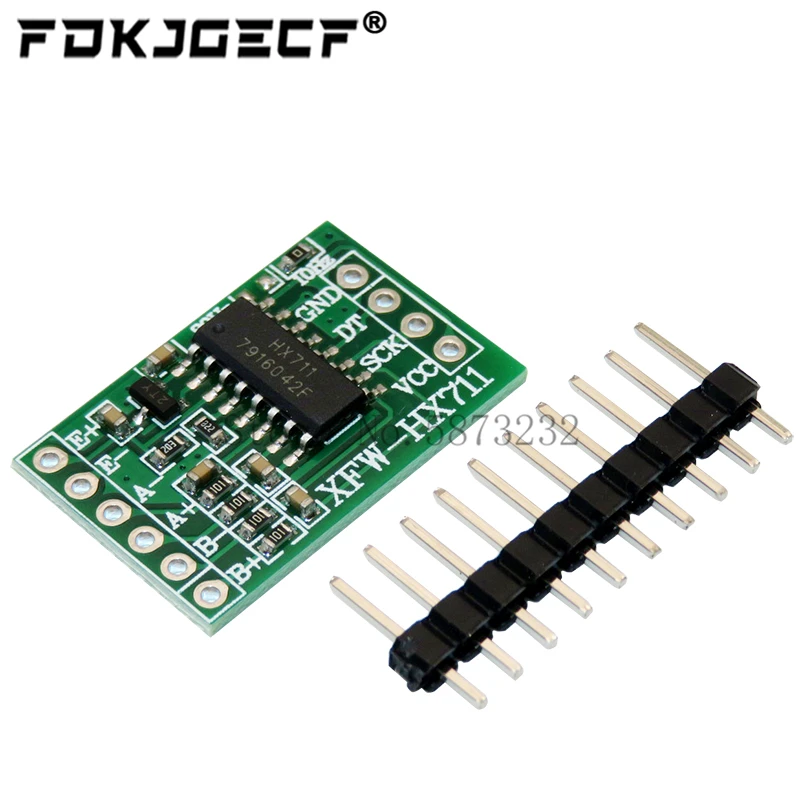 Для Arduino двухканальный HX711 взвешивания Давление Сенсор 24-бит точность A/D Модуль DIY
