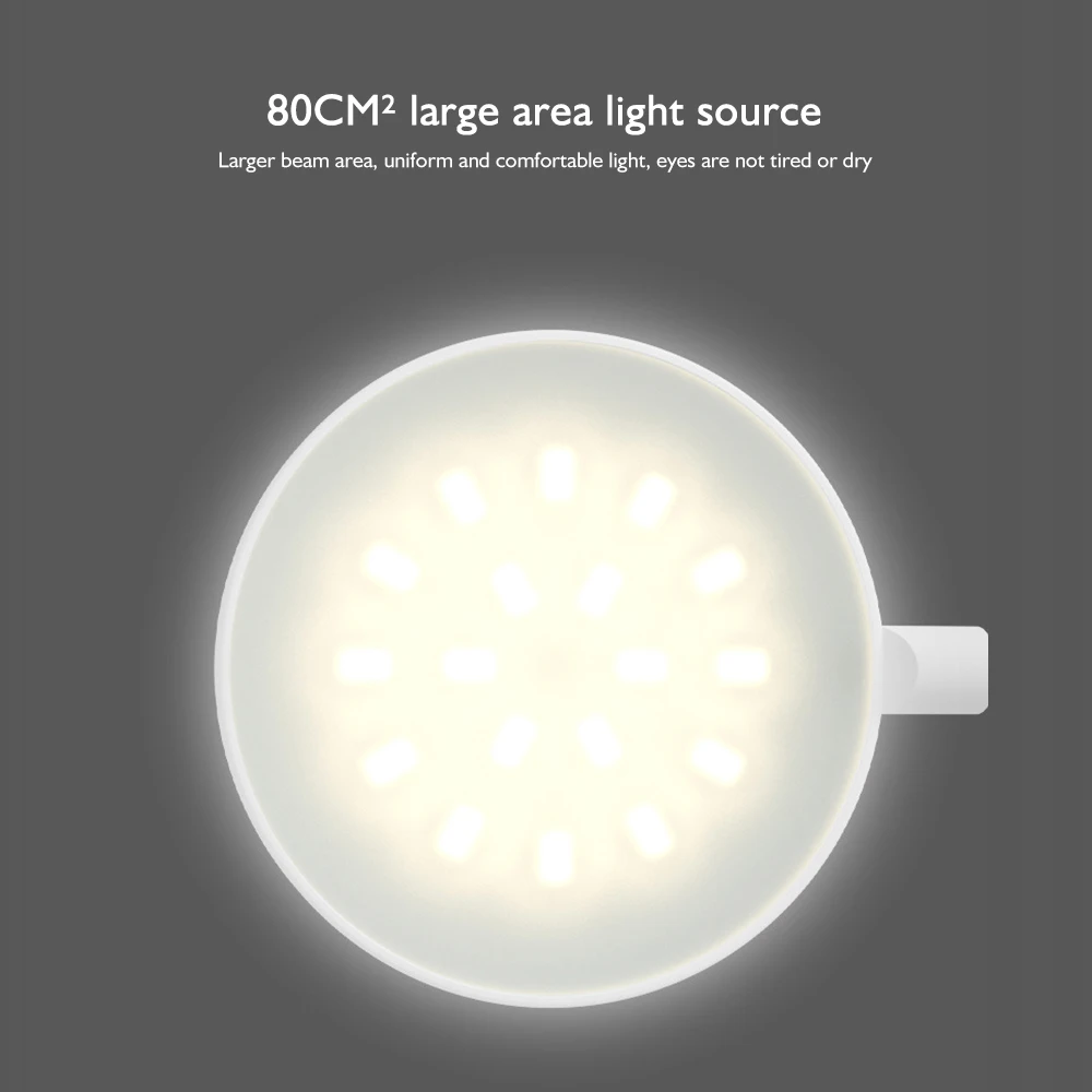 5 Вт Светодиодный светильник для защиты глаз настольная лампа с гибким зажимом 3