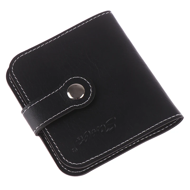 Черный квадратный Кожаный чехол-бумажник Plectrum для акустической электрогитары |