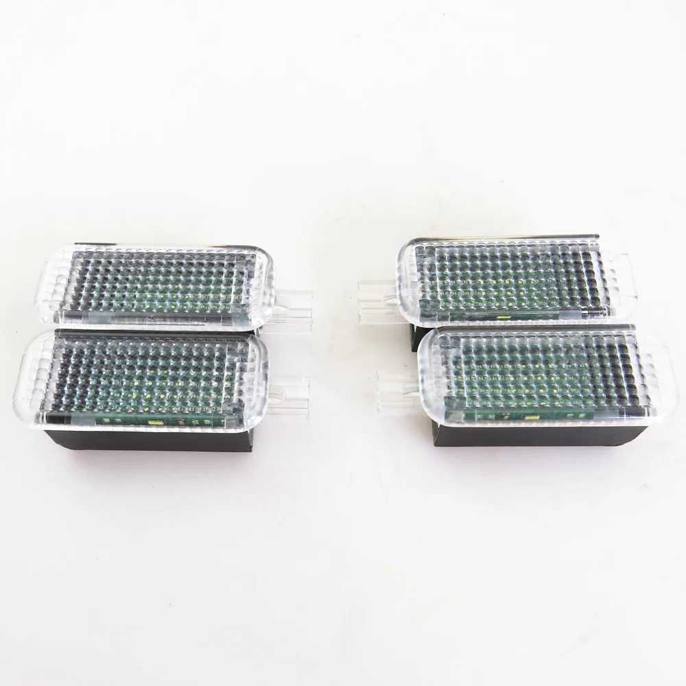 8 шт. двери Предупреждение светильник жгута проводов Набор для Audi A3 A4 A5 A6 A7 A8 S8 Q3 Q5 TT