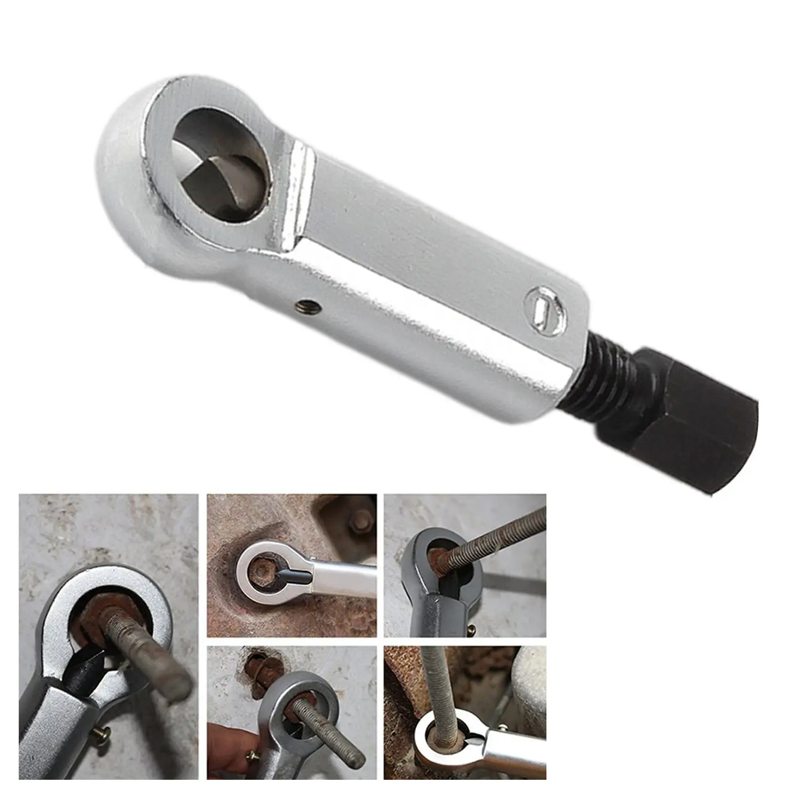 

Bearing Steel Adjustable Stuck Nuts Splitter Broken Damaged Corroded Rusted Nut Breaker Remover Hand Separation Tool