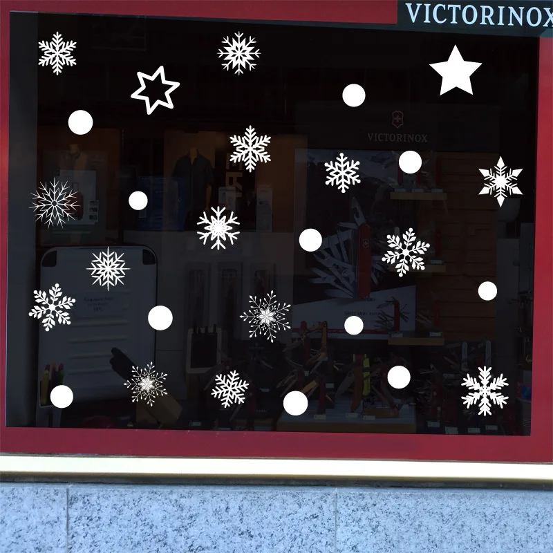 10x60 см белые маленькие Стикеры украшения для окон магазина наклейки детской