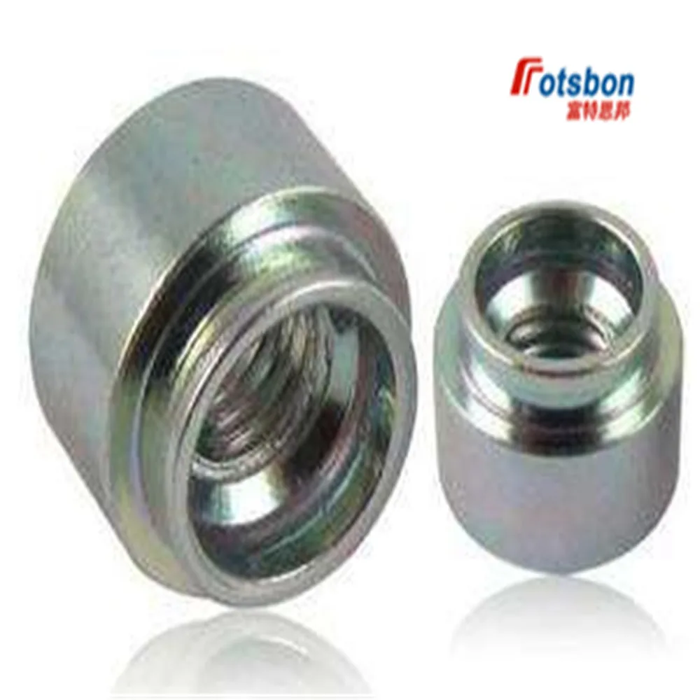 

Z-M3-1/1.2/1.5/2/2.5/3 Flare-In Nuts Self-clinching Fasteners Cabinet Inserts Sheets Metal Rivnets Carbon Steel PCB Panels Vis