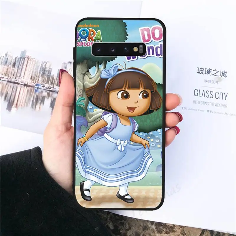 

Doras-L the Explorer Phone Case For Samsung Galaxy S5 S6 S7 S8 S9 S10 S10e S20 edge plus lite