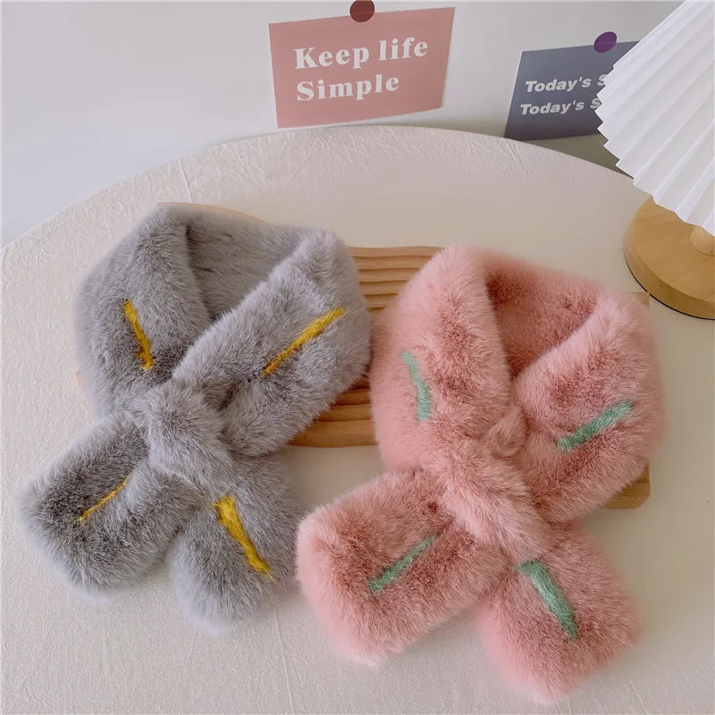 Новое поступление 2021 детский шарф для мальчиков и девочек зимний теплый мягкий