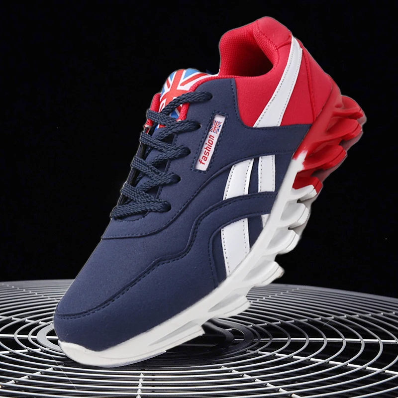 

2021 New Men Sneakers Shoes Fashion Light Casual Outdoor Red Sports Large Size 48 Breathable Summer Trend Running Design