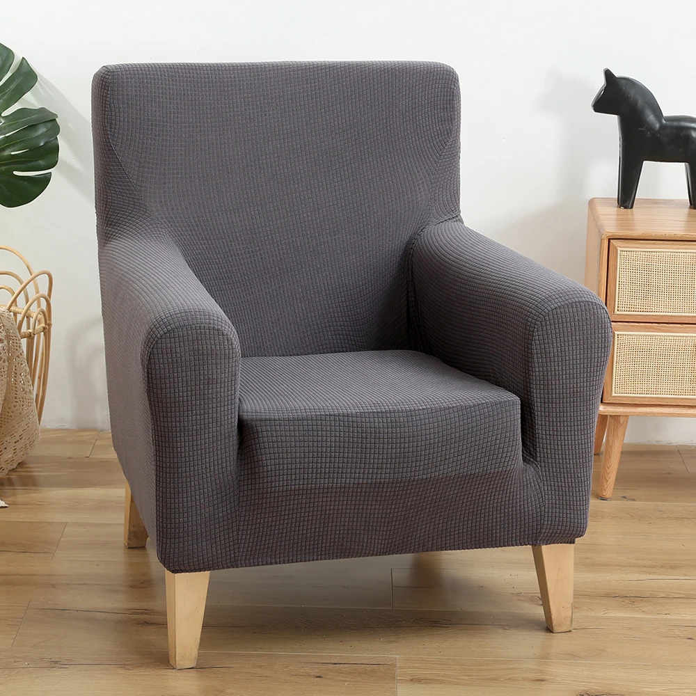 1/2/3/4 сидения современные одноцветные жаккардовые эластичные чехлы для сидений