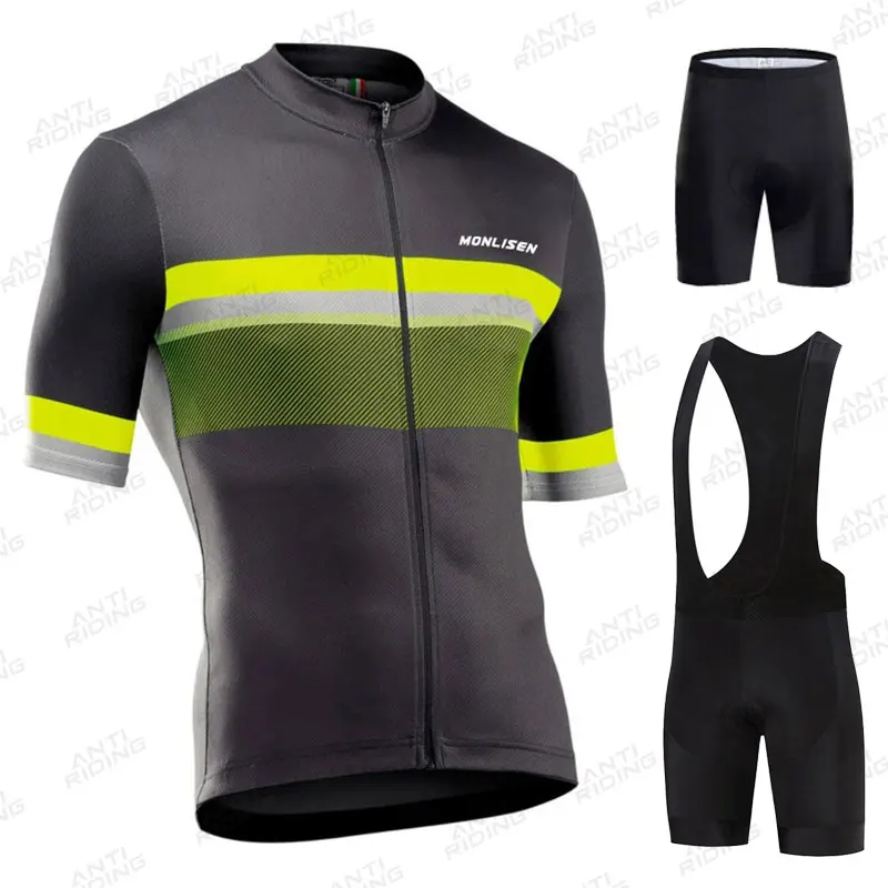 

New 2021 Cycling Jersey Set Maillot Ciclismo Hombre Bicycle Clothes Wear Ropa Ciclismo Racing Bike Clothing Cycling Clothing