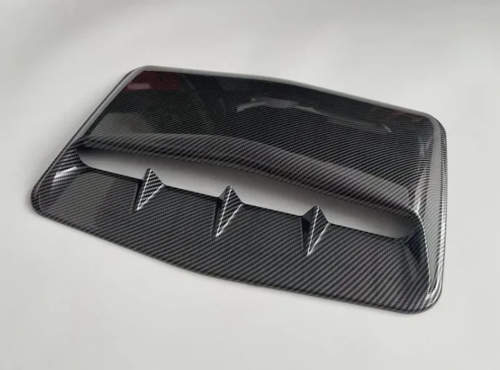 

Car Hood Scoop Cover Carbon Fiber Decorative Air Exterior Modification