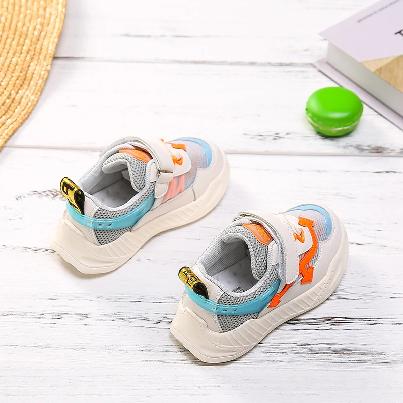 Весенние детские спортивные кроссовки повседневные сетчатые для маленьких