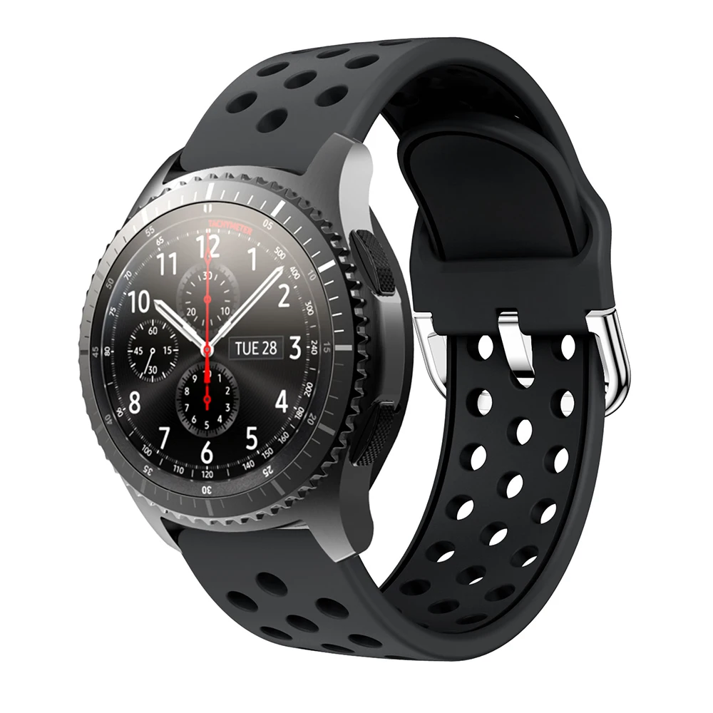 Ремешок силиконовый для Samsung Galaxy Watch 46 мм сменный Браслет часов Gear S3 Frontier Classic 22 |