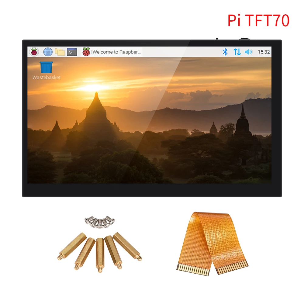 BIGTREETECH вгб PITFT50V2.0 TFT43 TFT70 емкостный сенсорный экран Экран Панель DSI 5 дюймов ЖК
