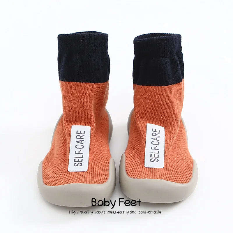

Spring Autumn New Baby Toddler Shoes High Screw Type Breathable Non-Slip Children's Shoes Kids Soft Rubber Sole Baby Shoes