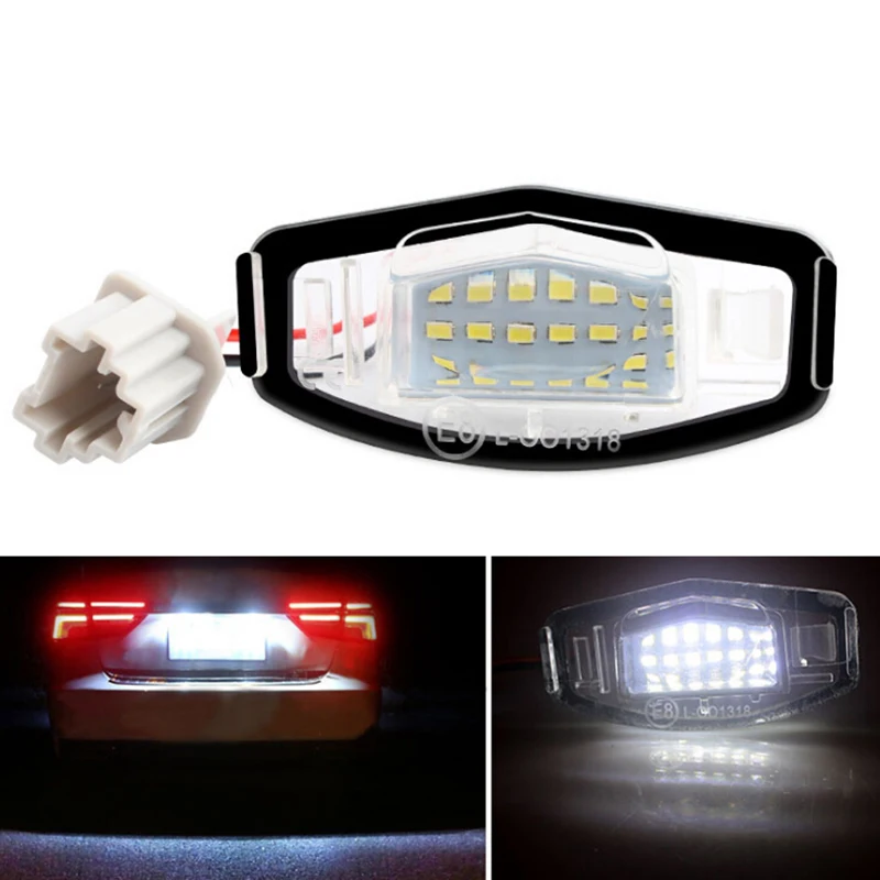 

1x LED License Plate White Light Lamp Direct Fit For Legend City Civic Accord