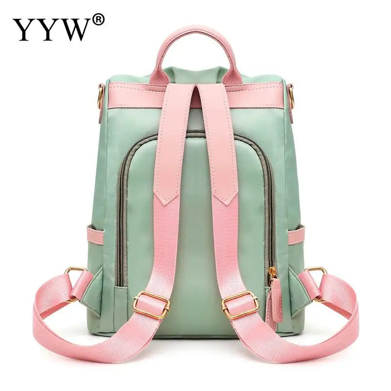 

Oxford Backpack Casual Bookbag Cute Pink Mochila 2020 Fashion Large Capacity Anti-Theft Schoolbag Teenager Girl Shoulder Bags