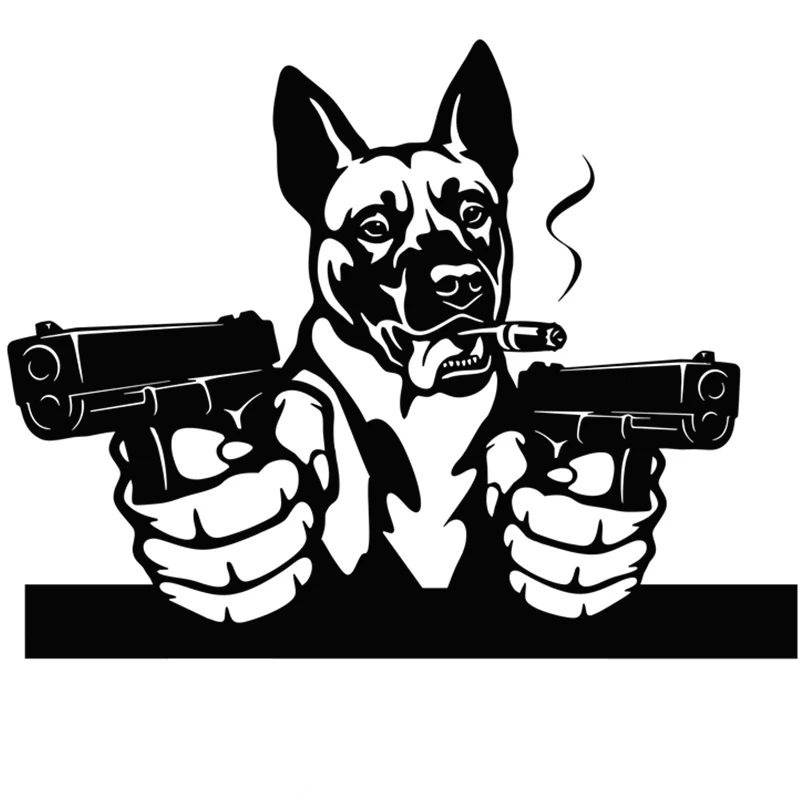 

Creative Animal Funny Car-Stickers Cover Scratches for Bumper Bodywork Windshield Window Suv Vinyl Waterproof Decoration Kk10cm