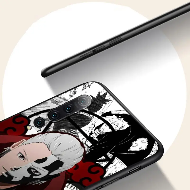 

Silicone Black Cover Anime Akatsuki For Xiaomi Mi 11 10I 10T 10 9T 9SE 9 8 Note 10 Lite Pro 5G Ultra Phone Case