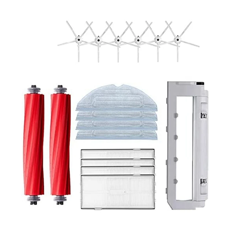 

Vacuum Cleaner Parts for Roborock S7 T7S T7S Plus Robot Side Brush Main Brush Filter Mop Cloth Main Brush Cover