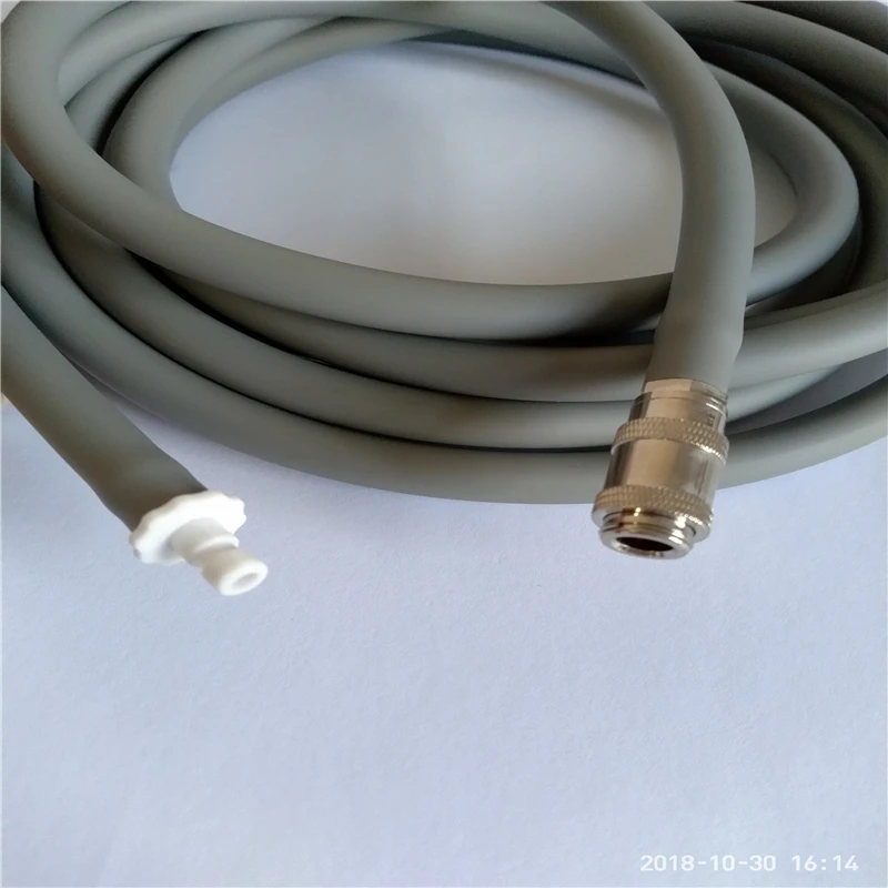 NIBP blood pressure cuff air hose and connector for Physio Control Lifepack20/Spacelab,PVC 3M extension tube to adult NIBP cuff.