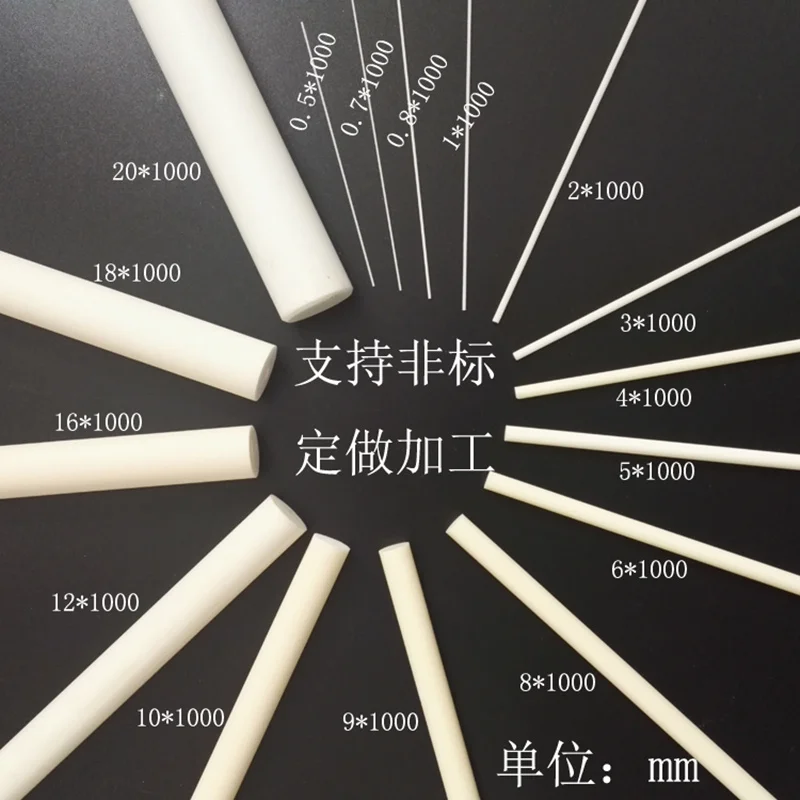 

Alumina Ceramic Rods Abrasion Resistant and Corrosion 99% Solid Corundum Rods