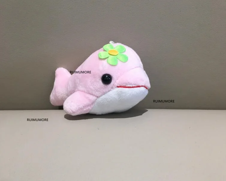 Размер меньше 10 см маленькая чучело дельфина игрушка кукла 5 цветов веревка кулон