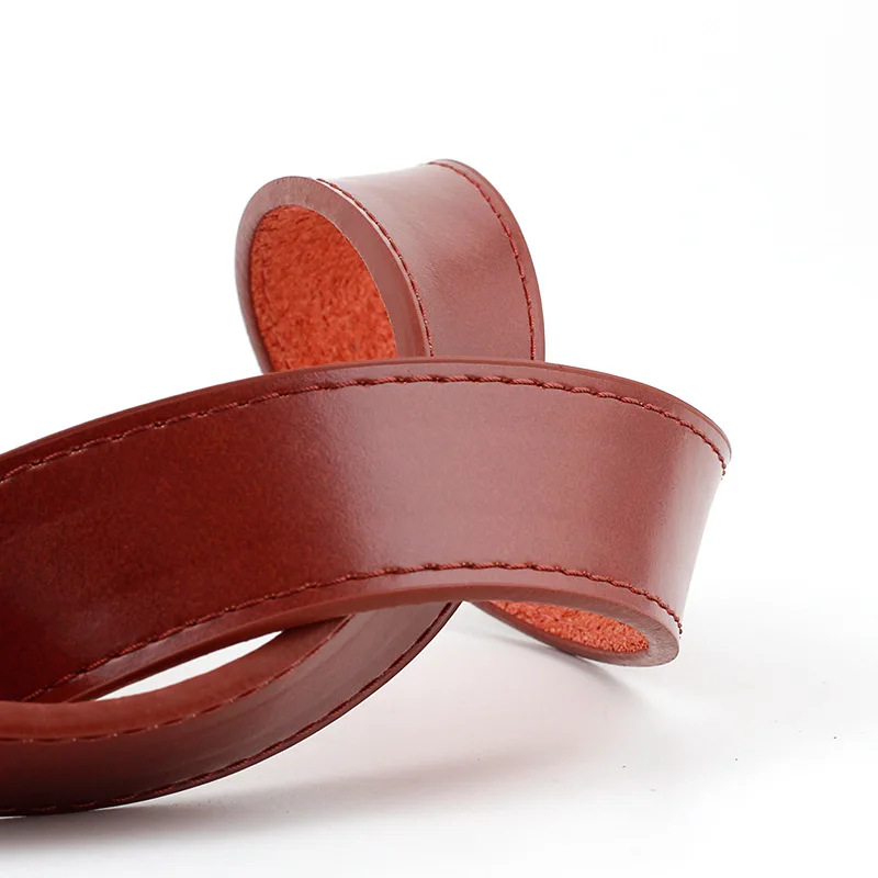 

Women Belt Double Round Pin Buckle Fashion Super Fiber Soft Ladies Trendy Decorative Casual Wild Jeans Belt