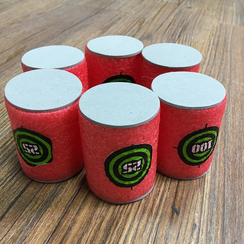 

6pcs Target Cans Soft Foam EVA Bullet Targets Dart Toys for Fixed Elite Games Kids Training shooting accessories Target Cans