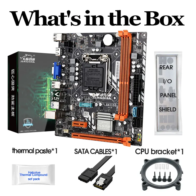 Материнская плата LGA 1155 B75M для процессора i3/i5/i7 поддержка ddr3 память до 16 ГБ USB 3 0 SATA