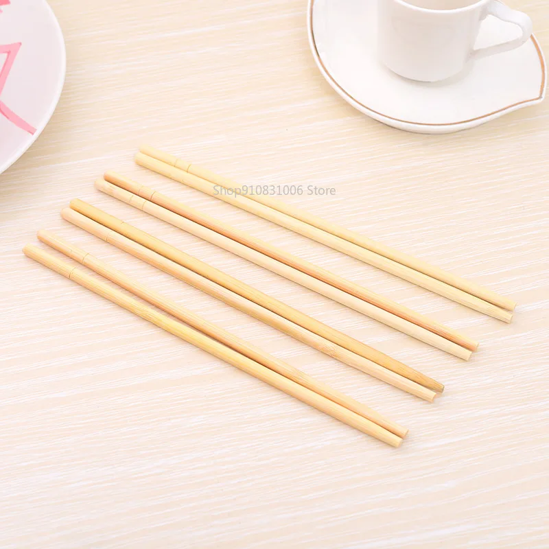

50 Pairs/pack Chinese Bamboo Chopsticks Disposable Individually Wrapped kitchen Tableware with toothpick
