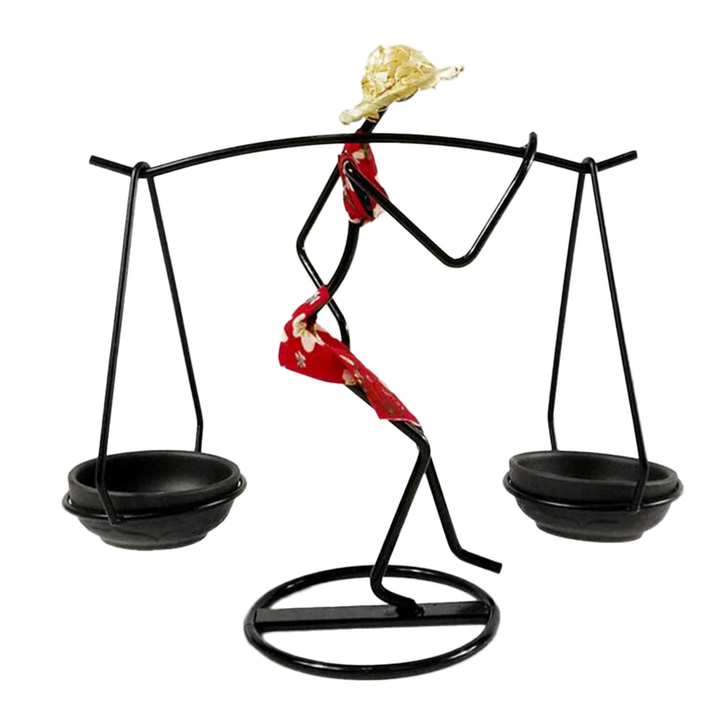 Подсвечник для женщин и девочек подсвечник из кованого железа с геометрическим