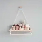 Детская деревянная полка для хранения с кисточками