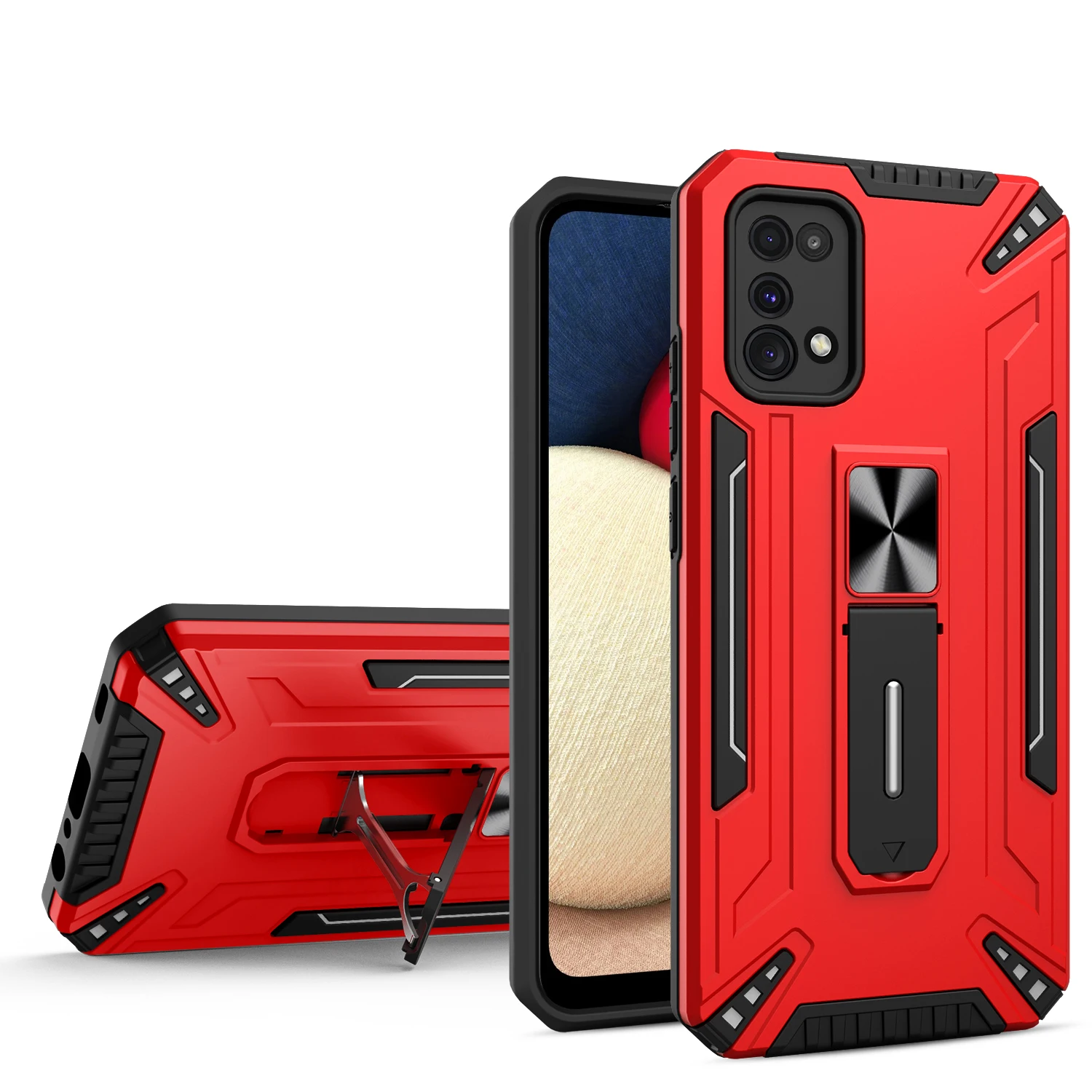 

Luxury Magnetic Armor invisible stent Phone Case For Oppo A93 A94 A73 A52 A72 A92 A8 A31 A91 A53 A53S A35 4G A33 A5 A9 2020 Case