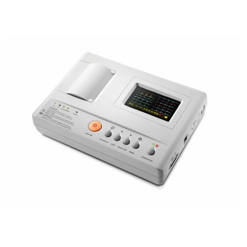 

Accuracy ecg monitor vital sign monitor digital 3 6 channel ambulance ecg machines