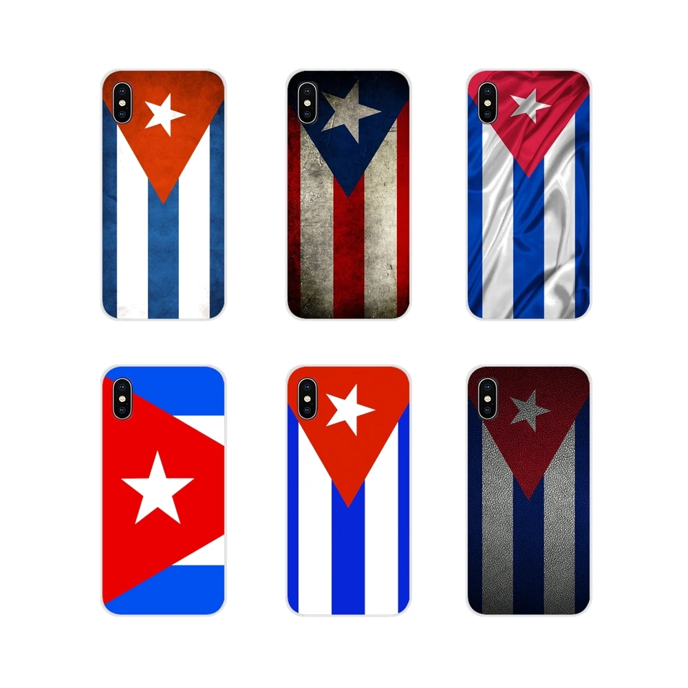 Аксессуары с кубинским флагом Кубы чехлы для телефонов Samsung Galaxy S2 S3 S4 S5 Mini S6 S7 Edge S8