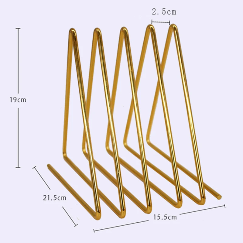 Скандинавский тройной угловой простой из кованого железа домашняя настольная