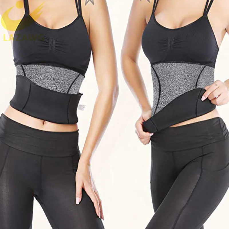 LAZAWG женский пояс для талии Cincher Tummy Control Горячий Неопреновый Пояс пота триммер