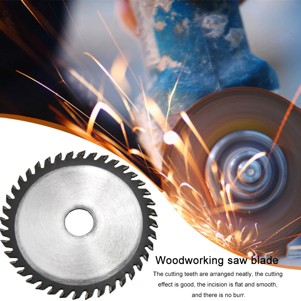 

1pc 110mm 40 Teeth TCT Circular Saw Blade Wheel Discs For Wood Cutting Carbide Cutting Disc Woodworking Saw Blade