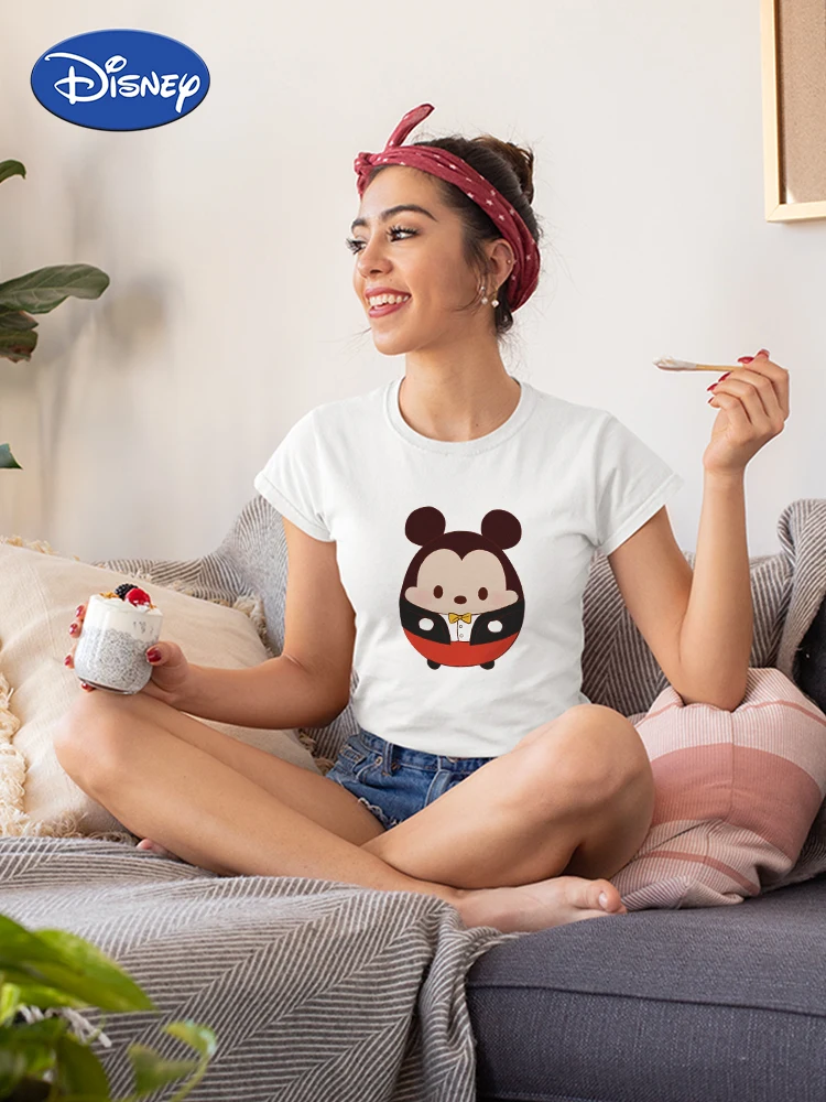 

Chubby Mickey Mouse Cute T Shirts for Girls Hip Hop Women Clothing Funny Oversize Tshirt Hipster 90s Harajuku Disney Drop Ship