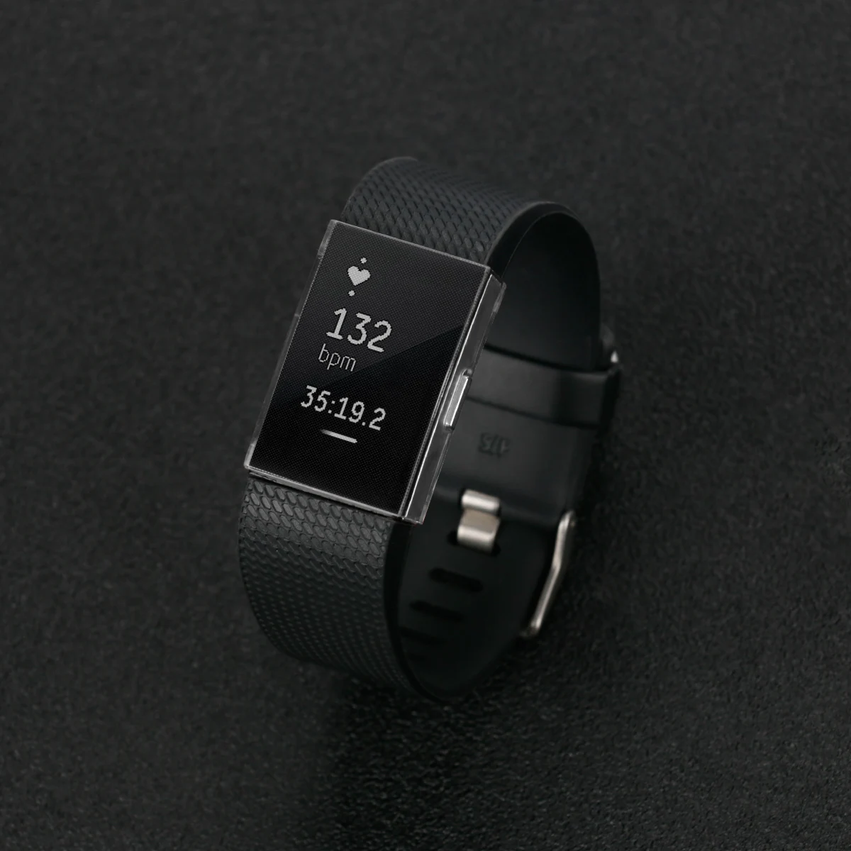 Полностью завернутый браслет Защитная крышка для экрана Fitbit Charge 2 Shookproof чехол
