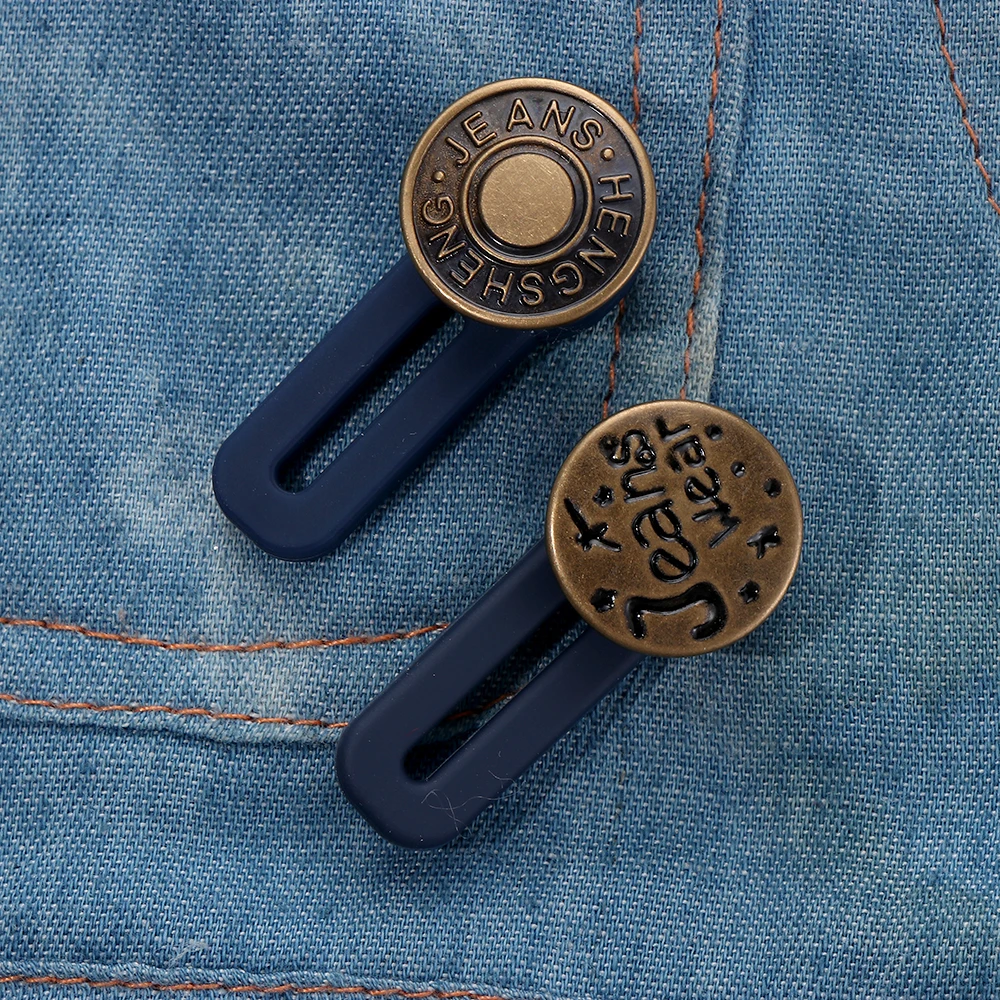 2 шт. горячая Распродажа винтажные металлические пуговицы для джинсов